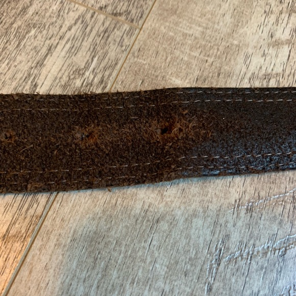 Palpo Italian genuine leather belt brown - Picture 7 of 8